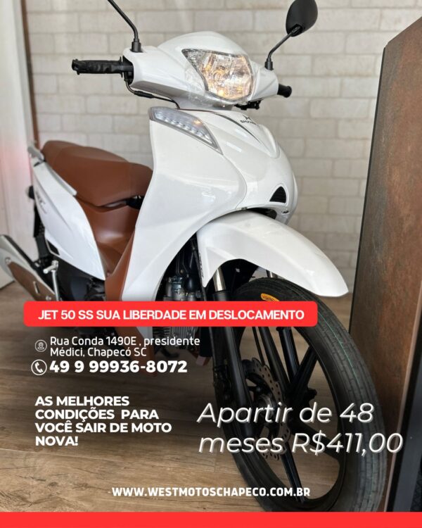 Shineray Jet SS | 50 CC 2026 - Confira as Cores